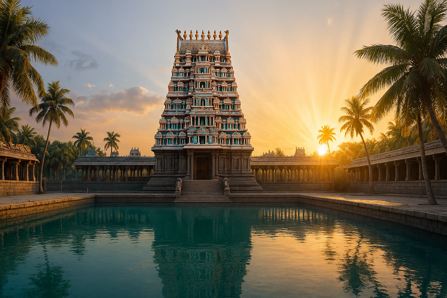 Arulmigu Skandapuram Temple exterior