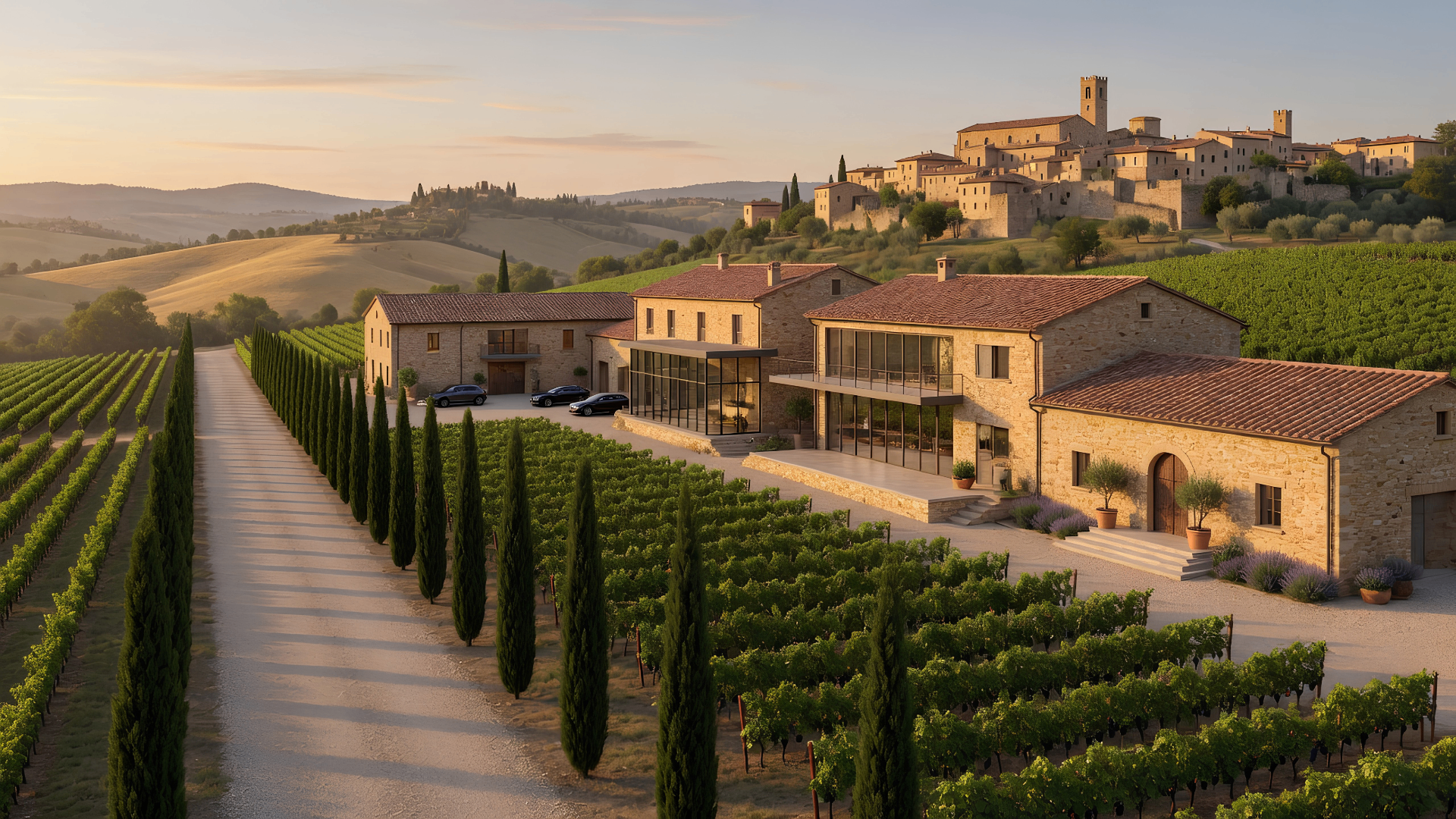 Domaine Lumière harvest